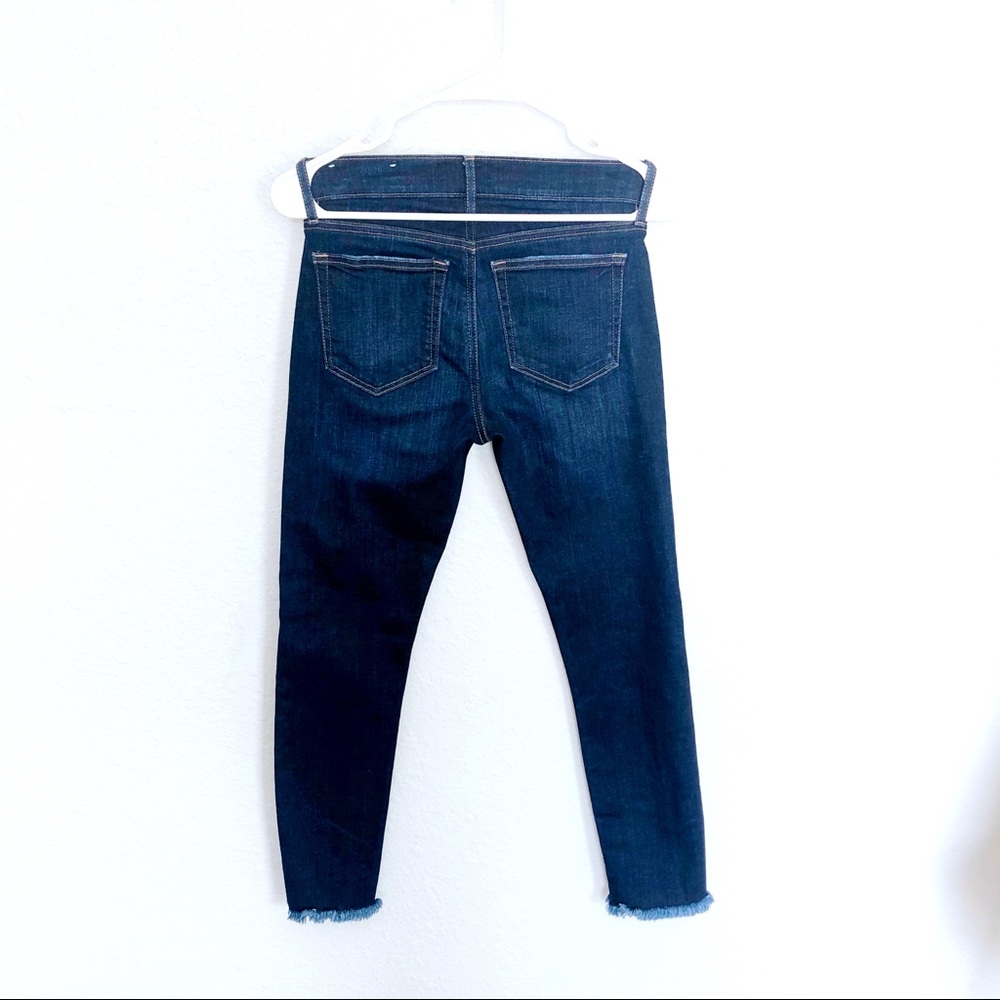 NWOT LOFT Slim Pocket Modern Skinny Jeans Dark Indigo - Picture 4 of 9